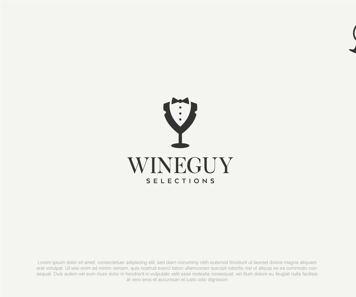 Logo Design by Niizam Uddin for WineGuy Selections | Design #25733362