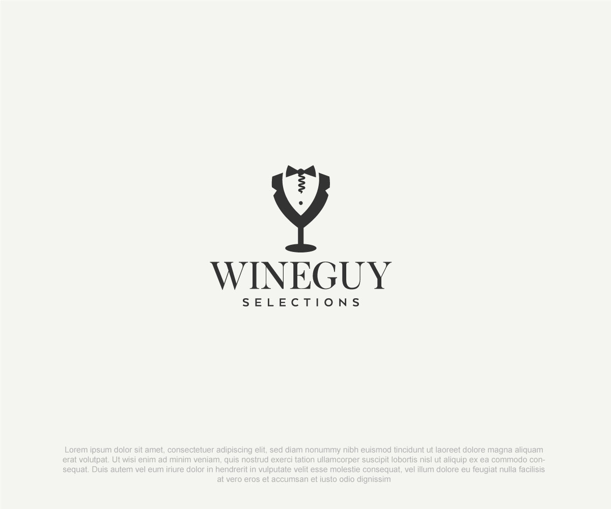 Logo Design by Niizam Uddin for WineGuy Selections | Design #25749900