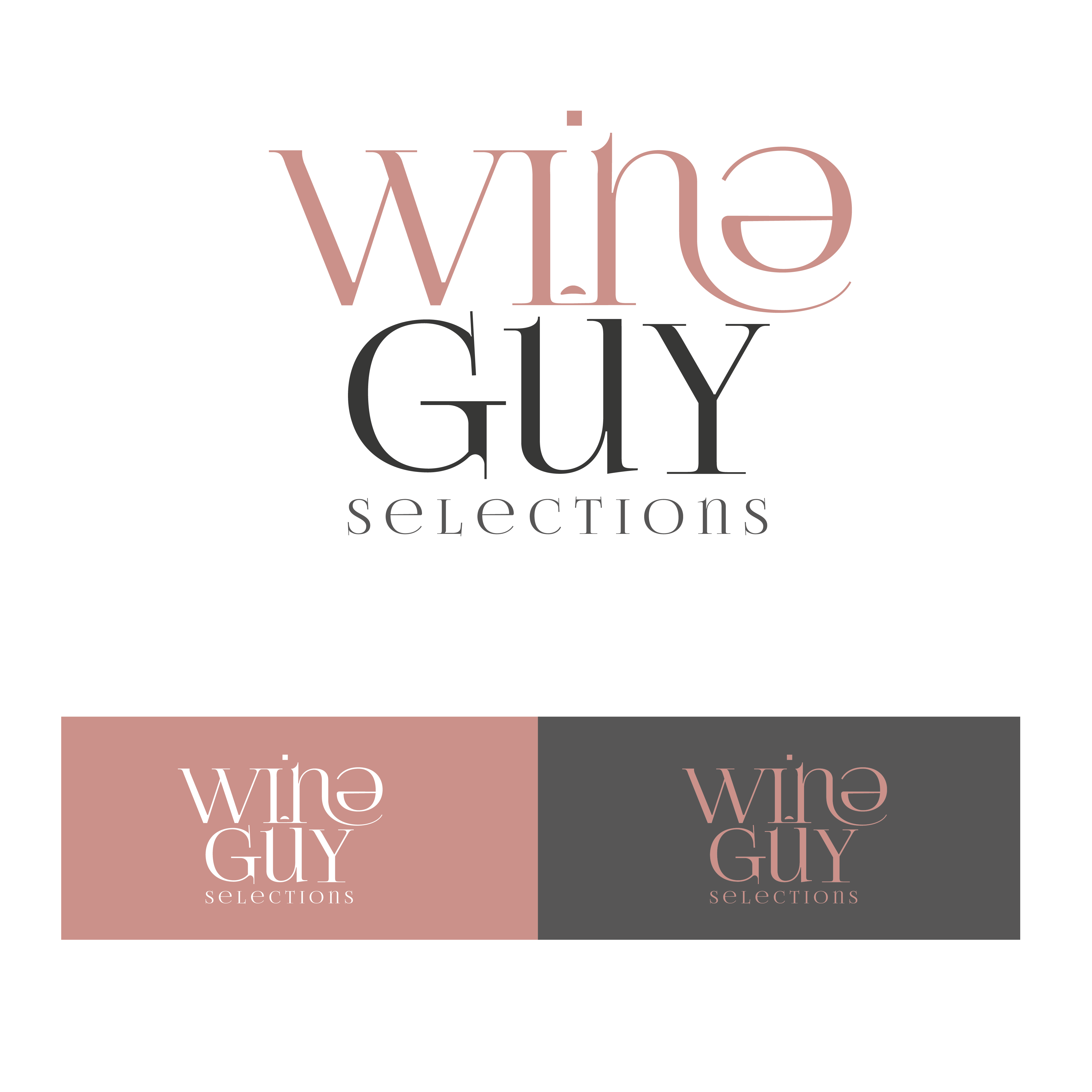 Logo Design by Djulia Olejnik for WineGuy Selections | Design #25840495