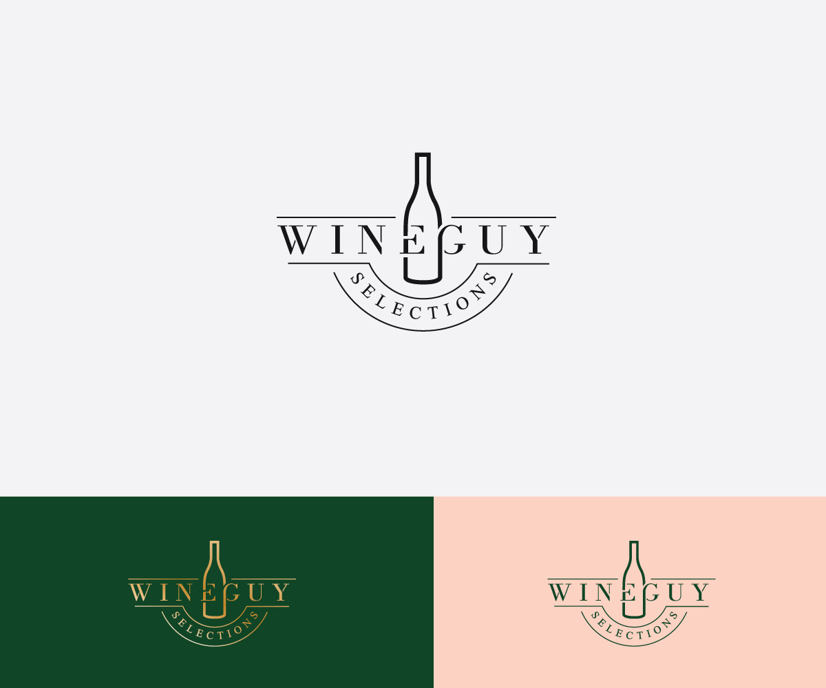 Logo Design by step forward 2 for WineGuy Selections | Design #25694093