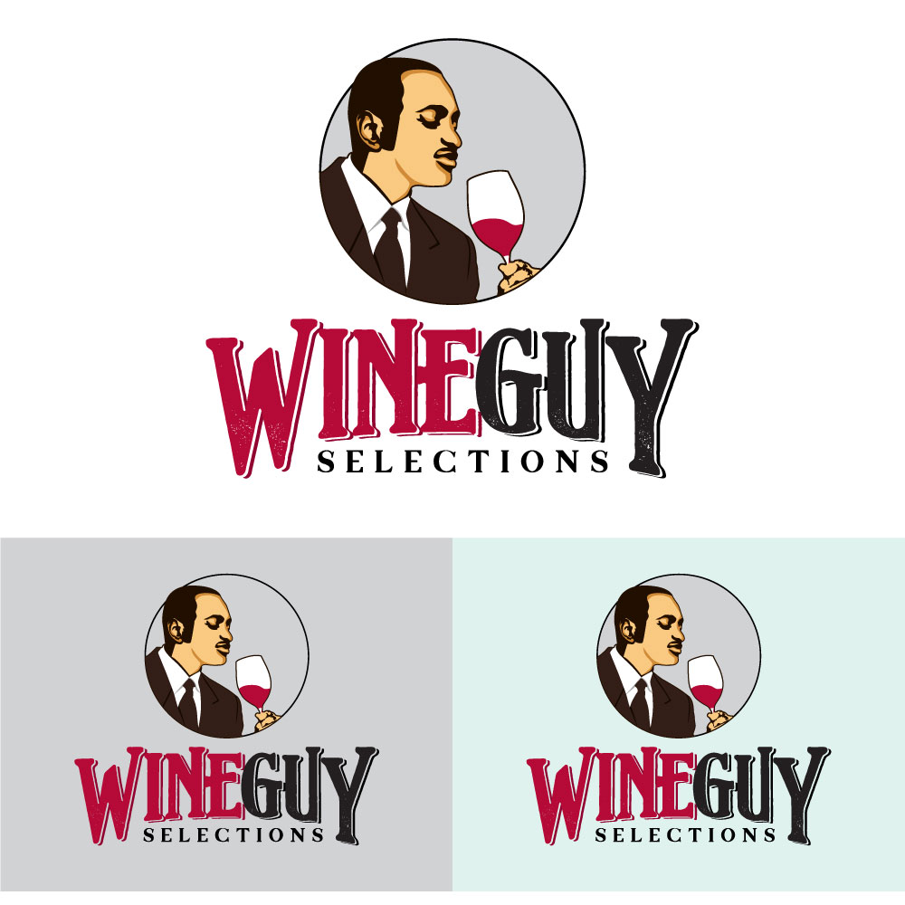 Logo Design by Jose Alvin for WineGuy Selections | Design #25705384