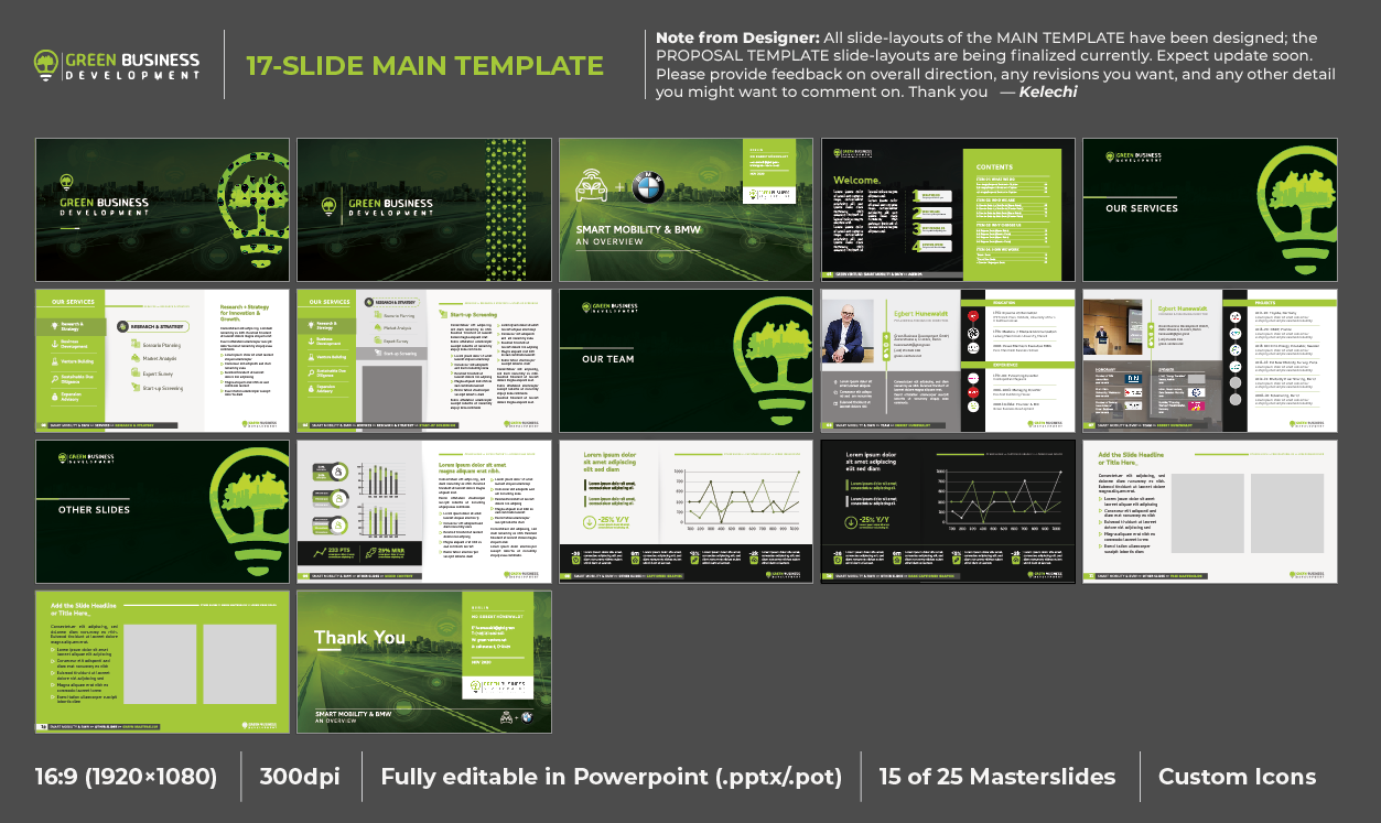 PowerPoint Design by Kelechi Design for this project | Design #25745300