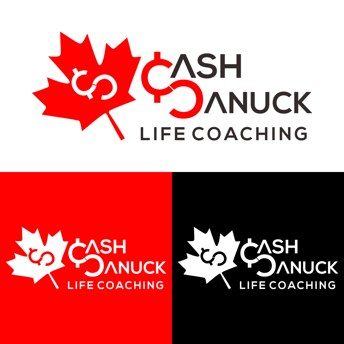 Diseño de Logo por mr.yasmine para Cash Canuck Life Coaching | Diseño #25693686