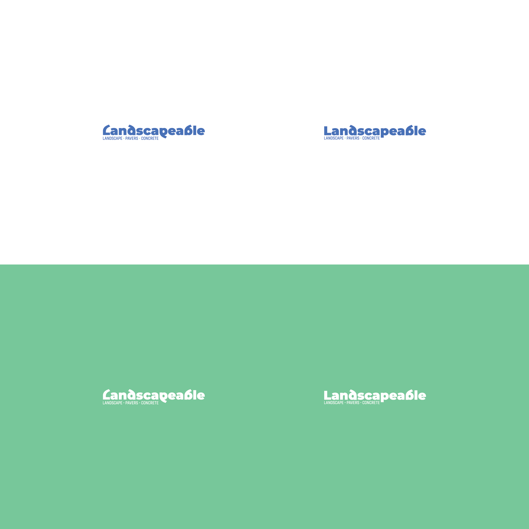 Logo Design by Verified artistry for Landscapeable LLC | Design #25718685