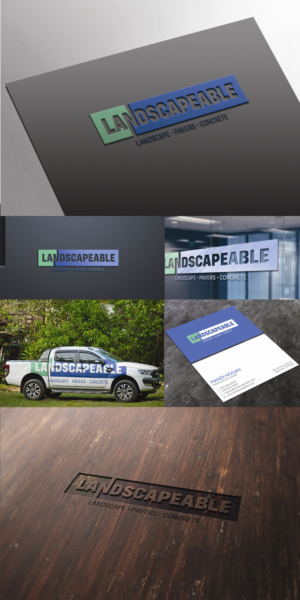 Logo Design by Verified artistry (Design garden) for Landscapeable LLC | Design: #25720955