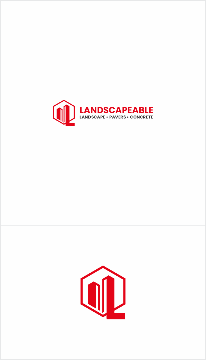 Logo Design by Naavyd for Landscapeable LLC | Design #25720579