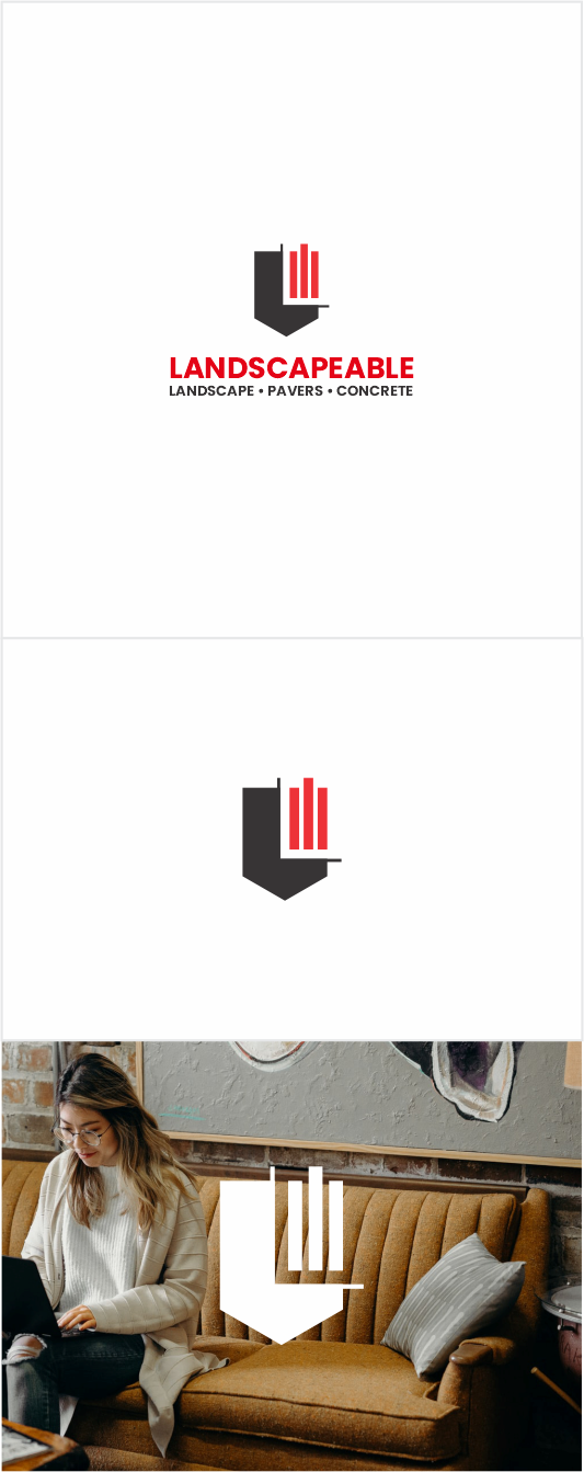 Logo Design by Naavyd for Landscapeable LLC | Design #25720747