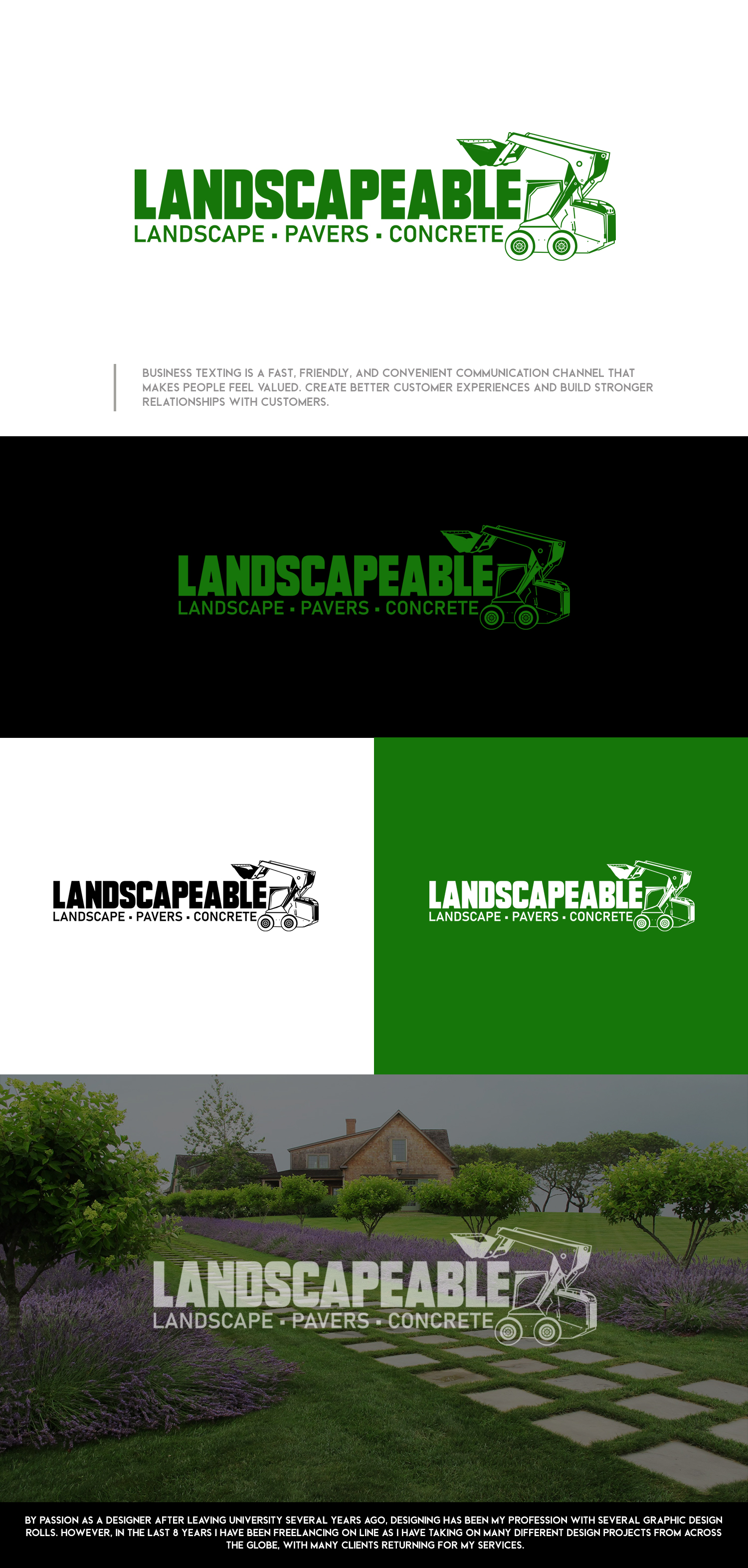 Logo Design by artdot for Landscapeable LLC | Design #25728162