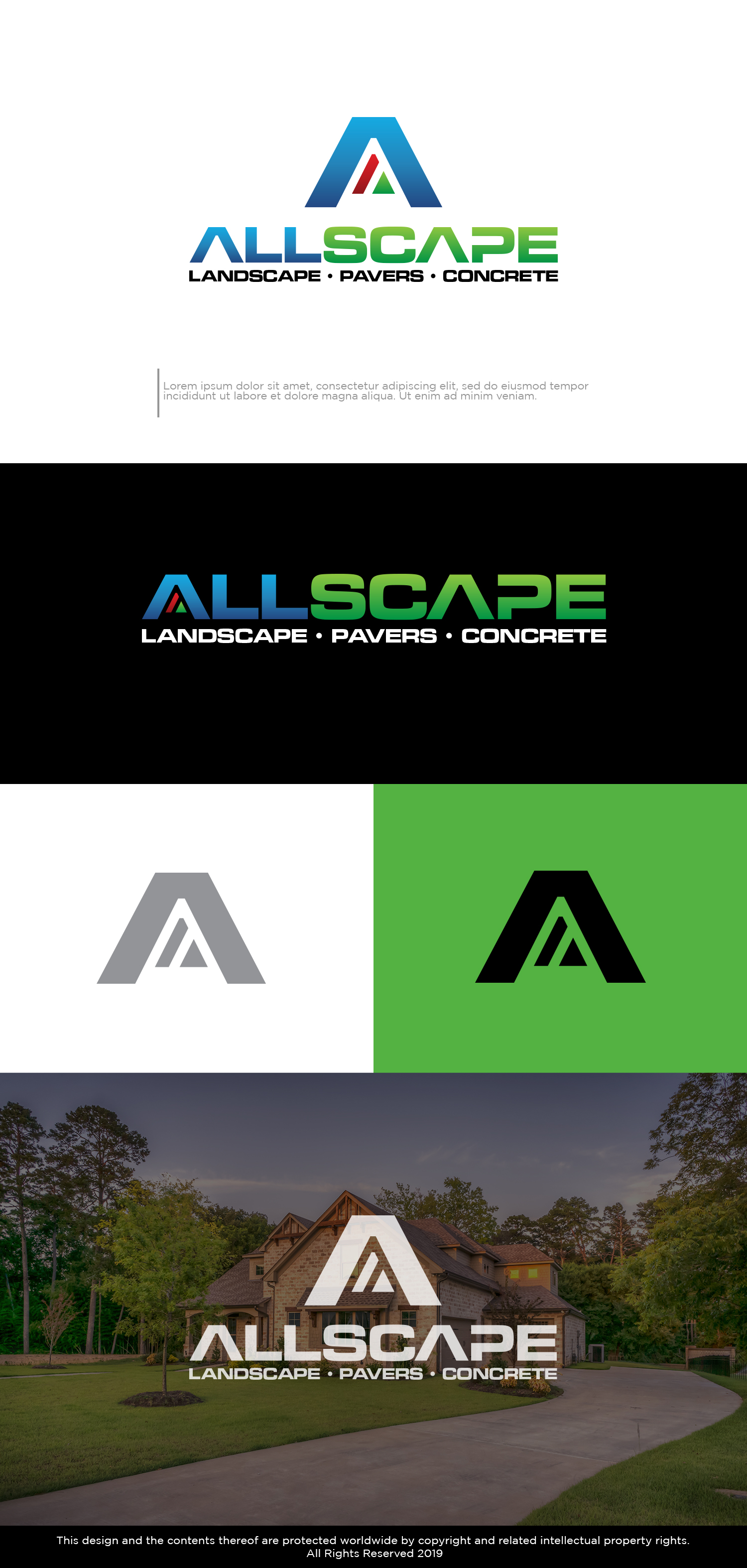 Logo Design by Kim Ji for Landscapeable LLC | Design #25701227