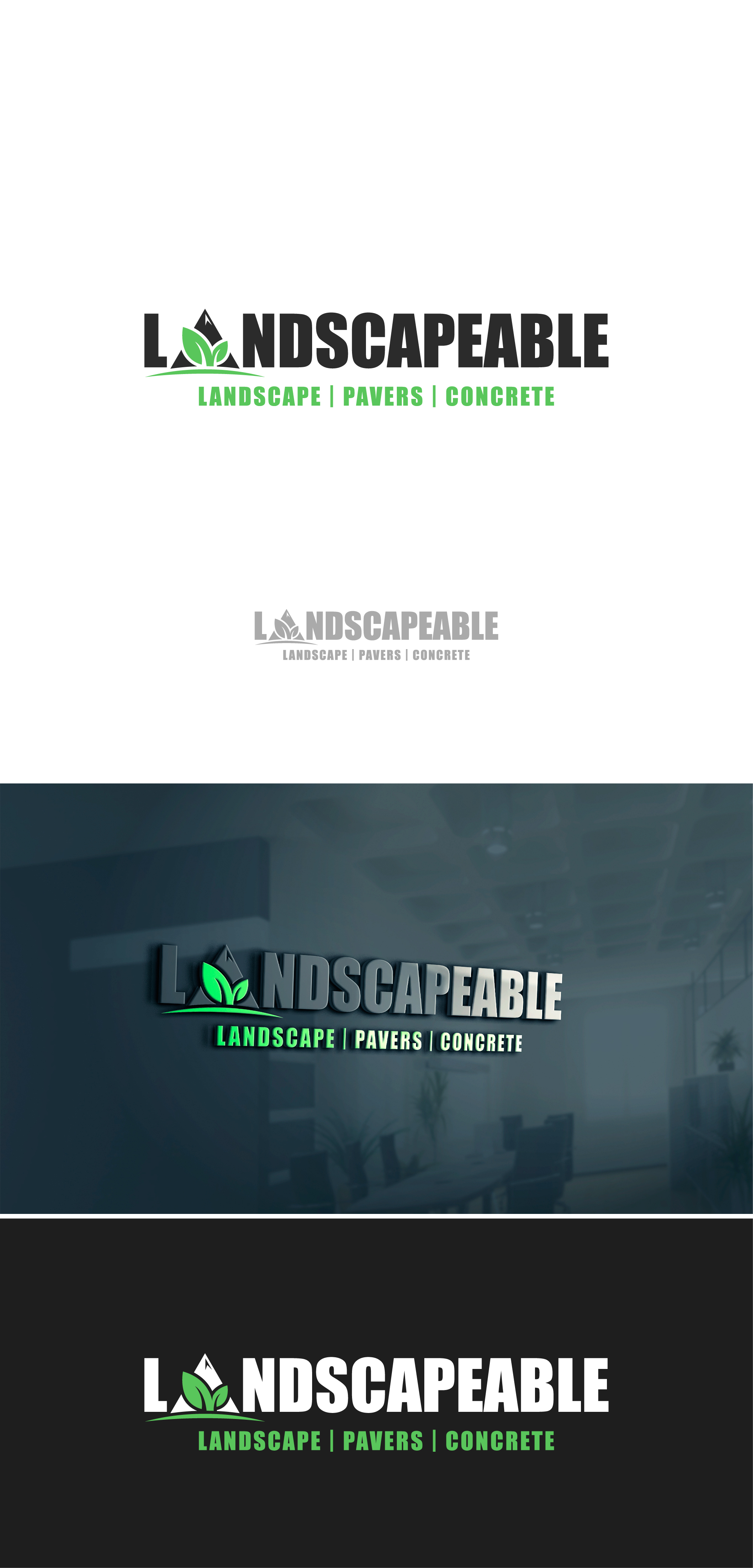 Logo Design by kaps01 for Landscapeable LLC | Design: #25729487