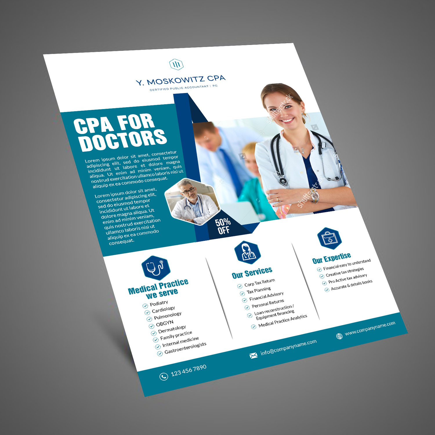 Flyer-Design von Schöpfer für dieses Projekt | Design #25721022