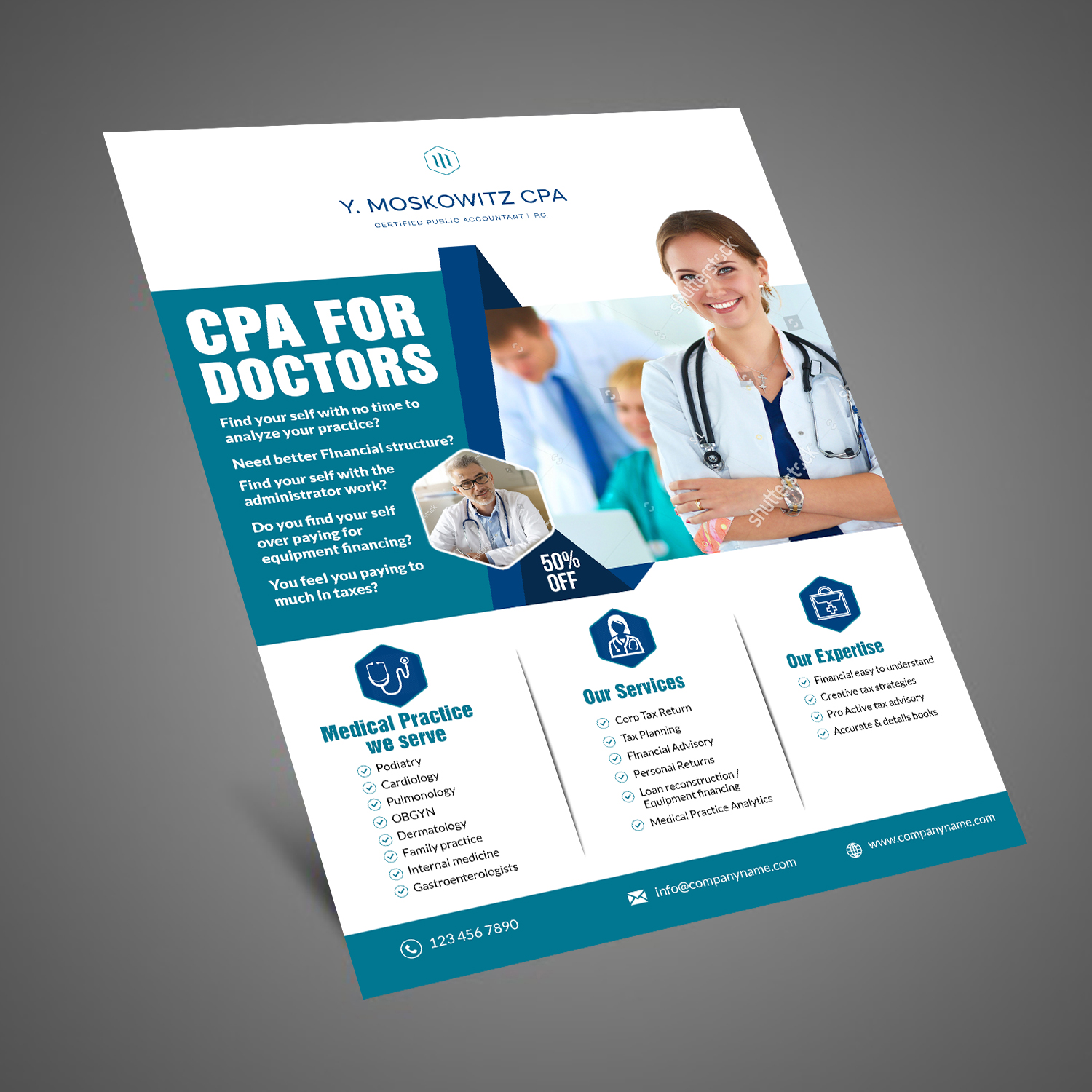 Flyer-Design von Schöpfer für dieses Projekt | Design #25859107