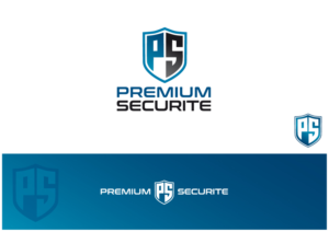 PS logo, Premium Securite below | Logo Design by Nigel B