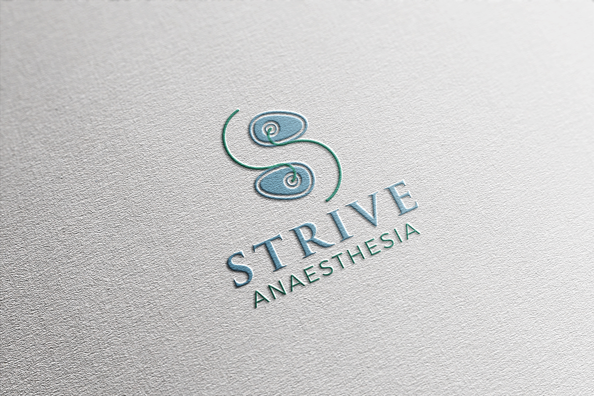 Logo Design by Robert Macwan for Strive Anaesthesia Pty Ltd | Design #25708995