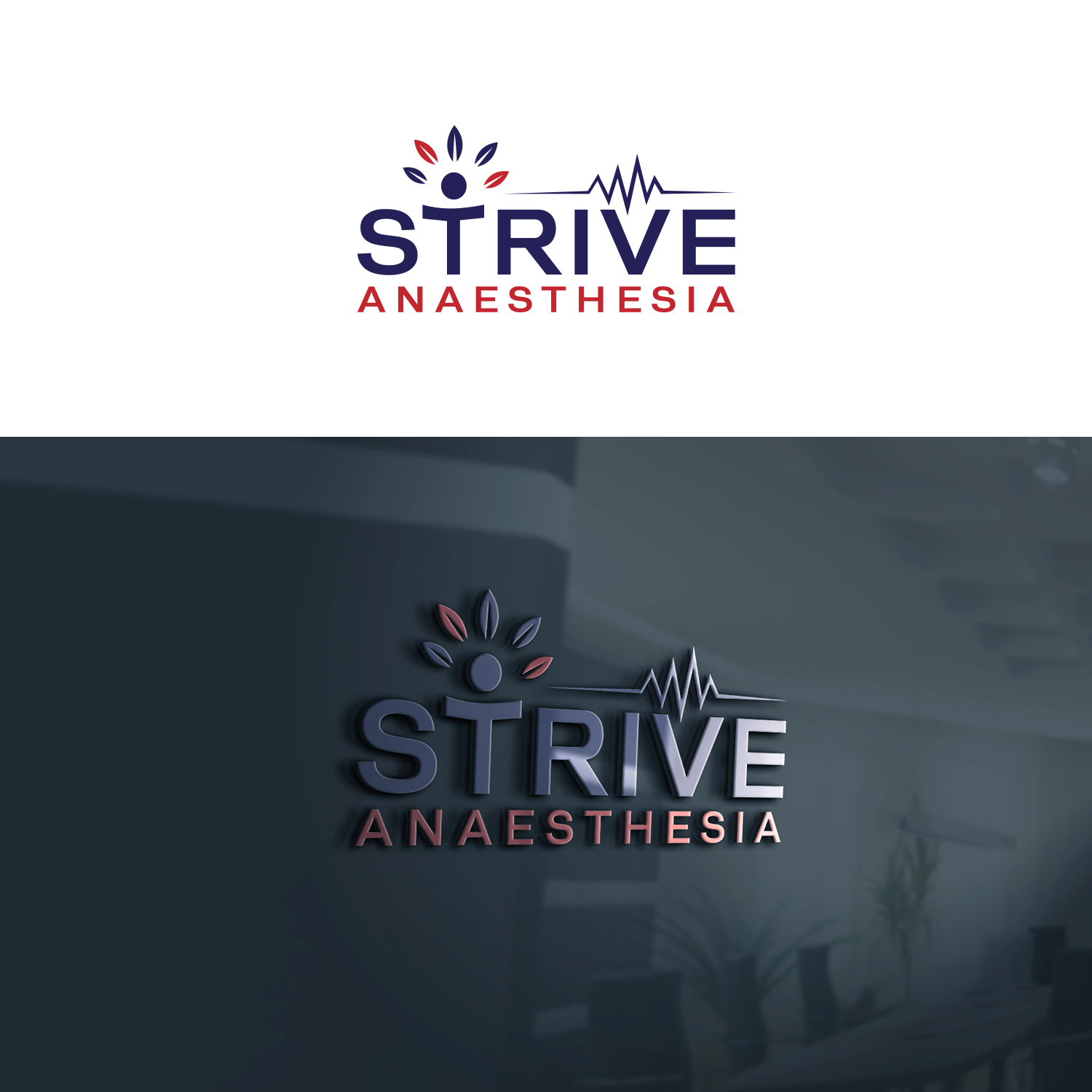 Logo Design by MG.graphics for Strive Anaesthesia Pty Ltd | Design #25703671