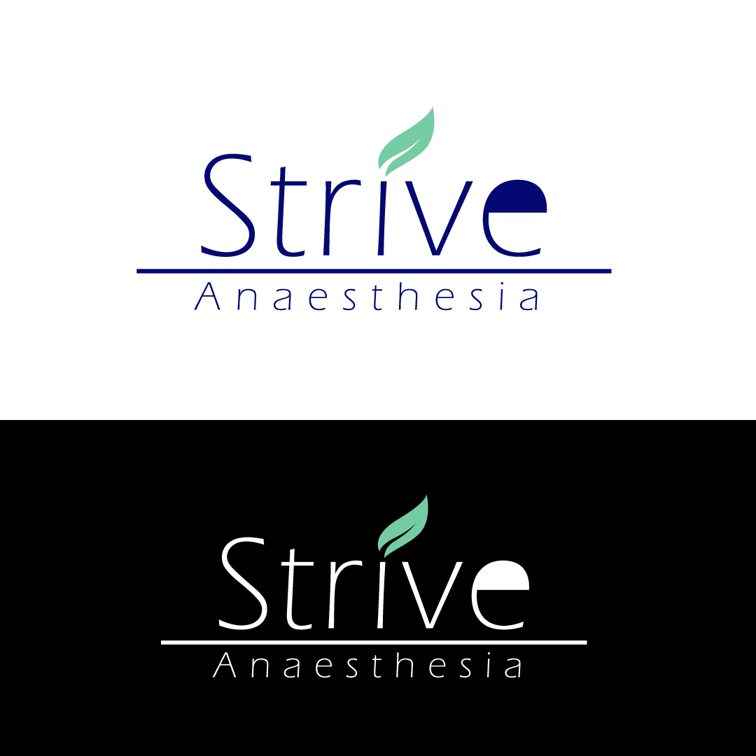 Diseño de Logo por GODDREAMCREATION para Strive Anaesthesia Pty Ltd | Diseño #25695917