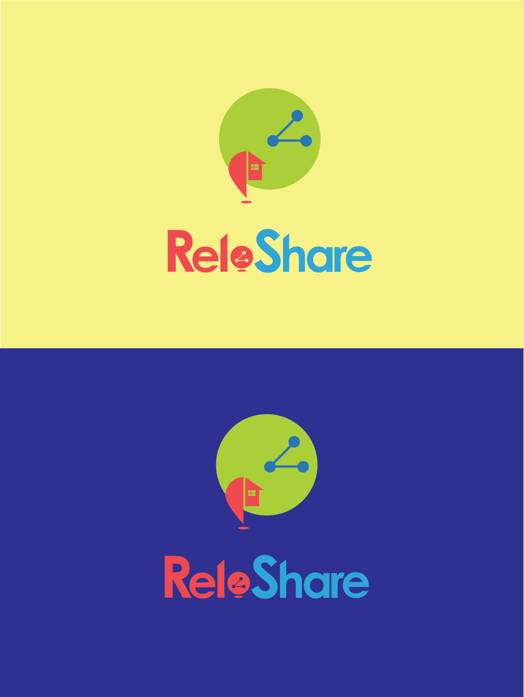 Logo Design by MakingRoom for ReloShare Inc. | Design #25704545