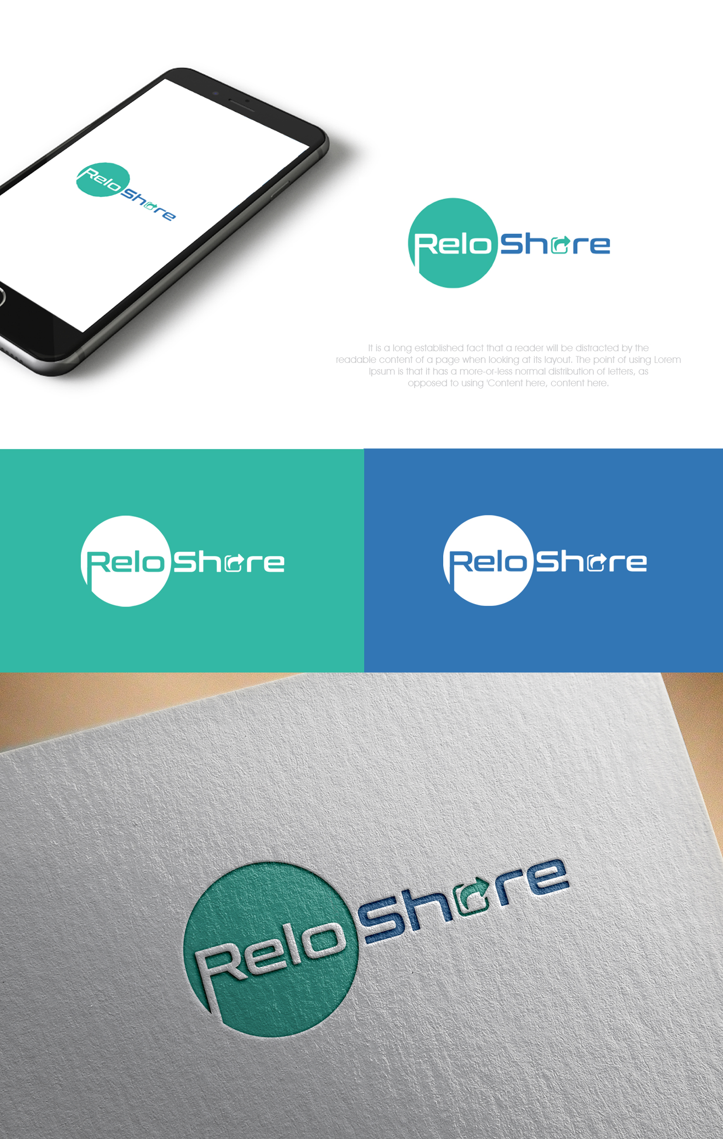 Logo Design by SL Designer for ReloShare Inc. | Design #25714557