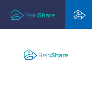 Logos with ReloShare text in it, but we would like a separate logo that could be used as well - similar to image 2 with the big brands | Logo Design by somani