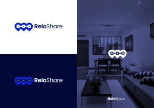 Logos with ReloShare text in it, but we would like a separate logo that could be used as well - similar to image 2 with the big brands | Logo Design by christianpoetoe