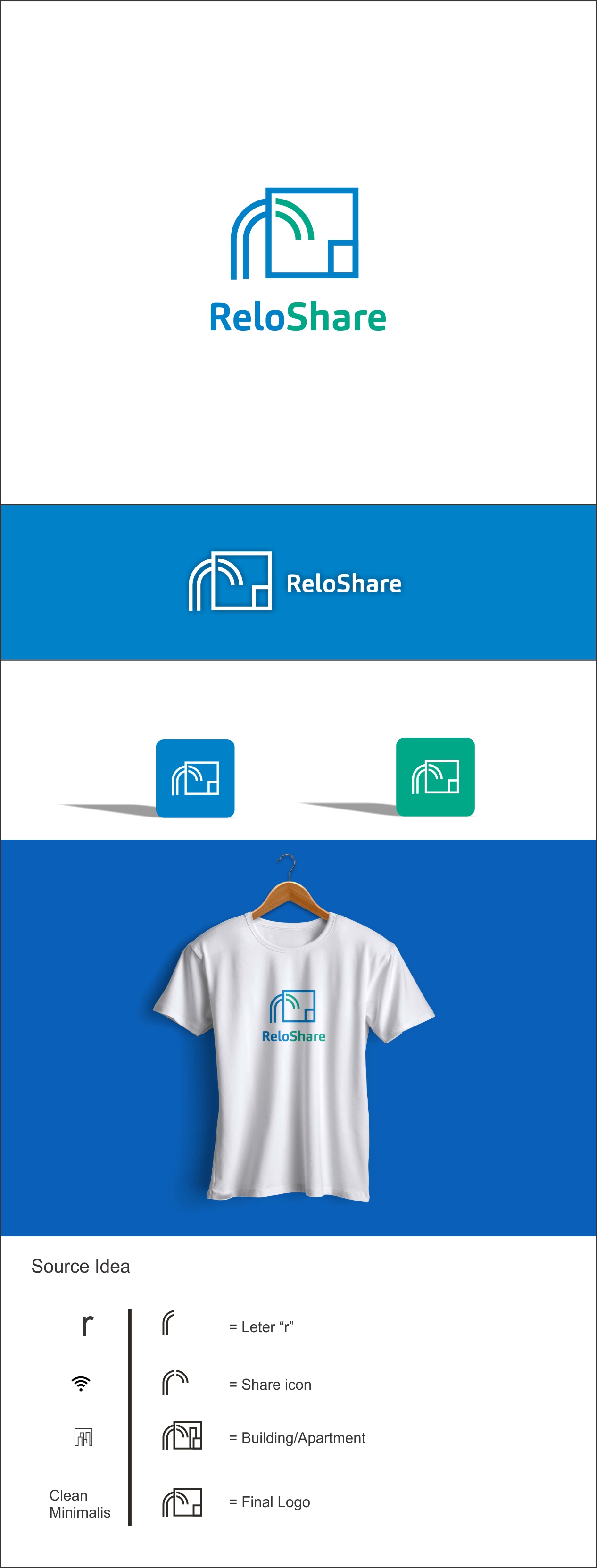 Logo Design by dclawstudio for ReloShare Inc. | Design #25731872