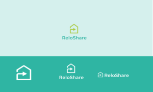 Logo Design by rafikrdhaounia 2 for ReloShare Inc. | Design: #25730616