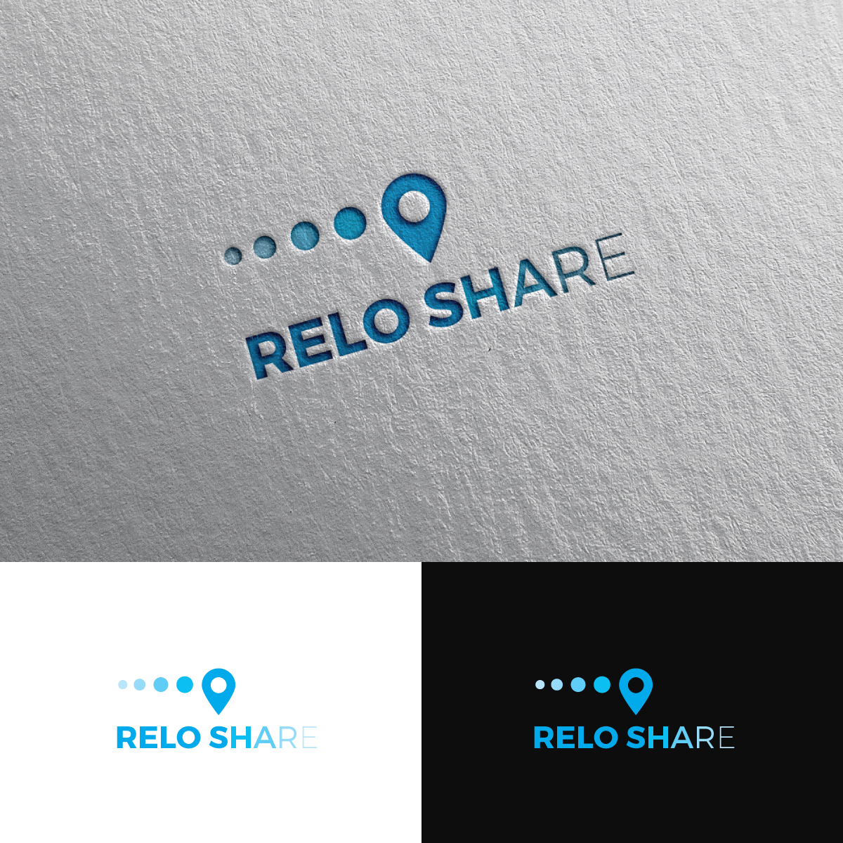 Logo Design by Rii for ReloShare Inc. | Design #25702886