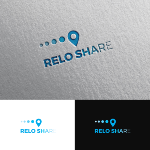 Logos with ReloShare text in it, but we would like a separate logo that could be used as well - similar to image 2 with the big brands | Logo Design by Rii