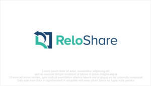 Logos with ReloShare text in it, but we would like a separate logo that could be used as well - similar to image 2 with the big brands | Logo Design by Indra Putra