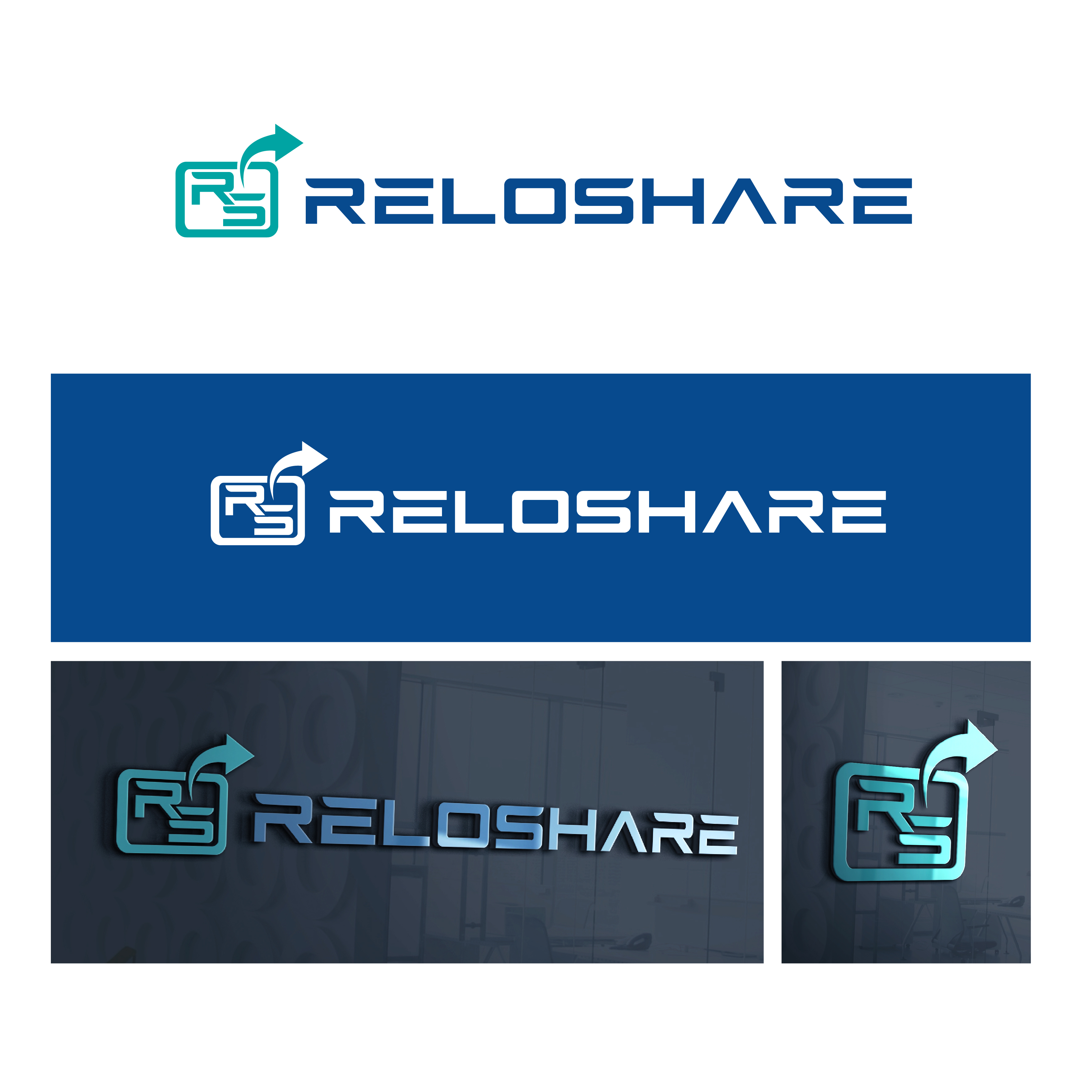 Logo Design by Jomon 2 for ReloShare Inc. | Design #25741433