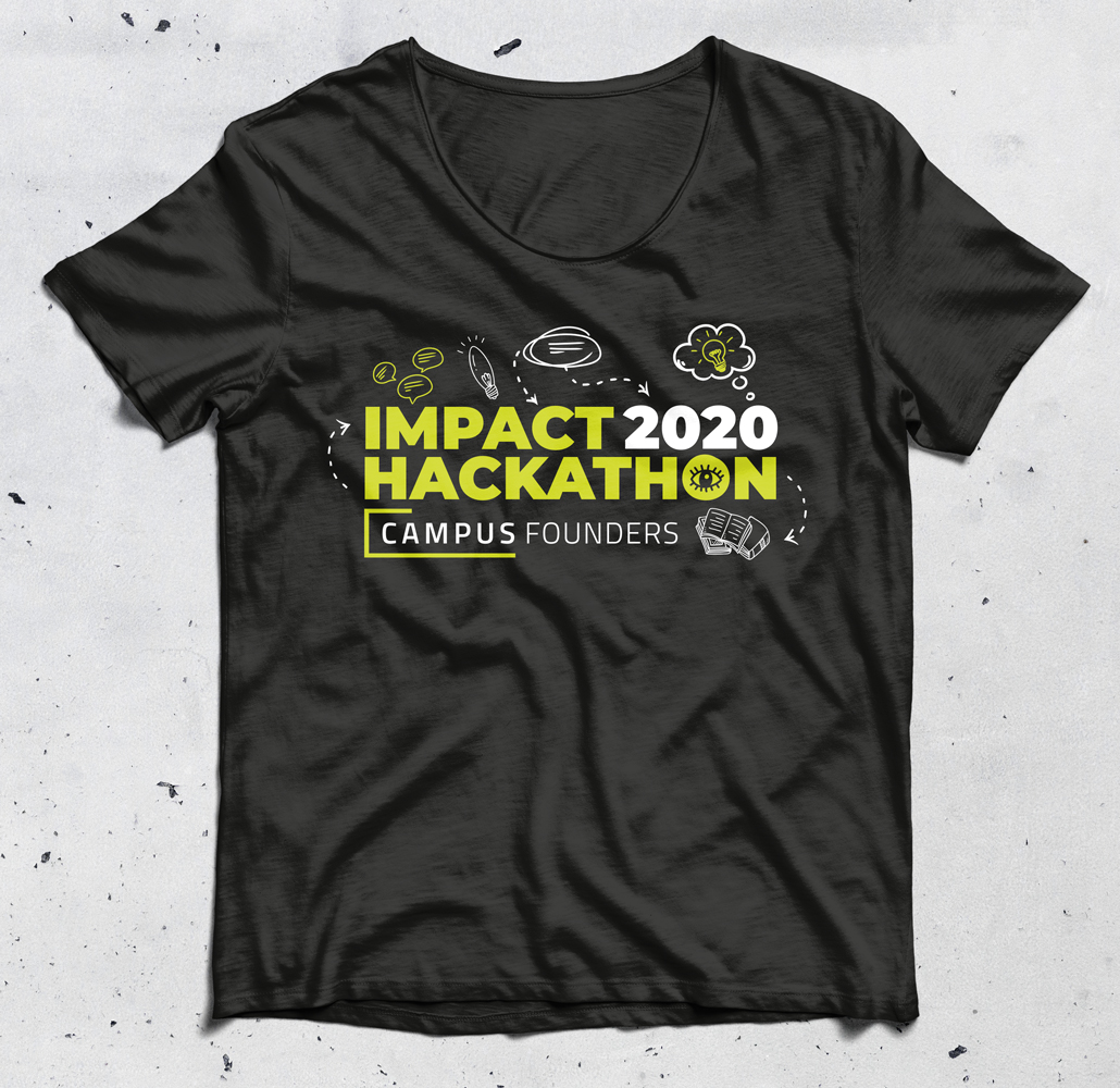 T-shirt Design by Alaya for Campus Founders gGmbH | Design #25701071