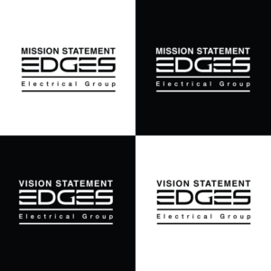 Mission statement reads - Rise above ordinary. Our Vision statement reads - Edgesis driven by our customers success, through investment in people, timely service , and supplying superior products | Diseño de Logo por Rii