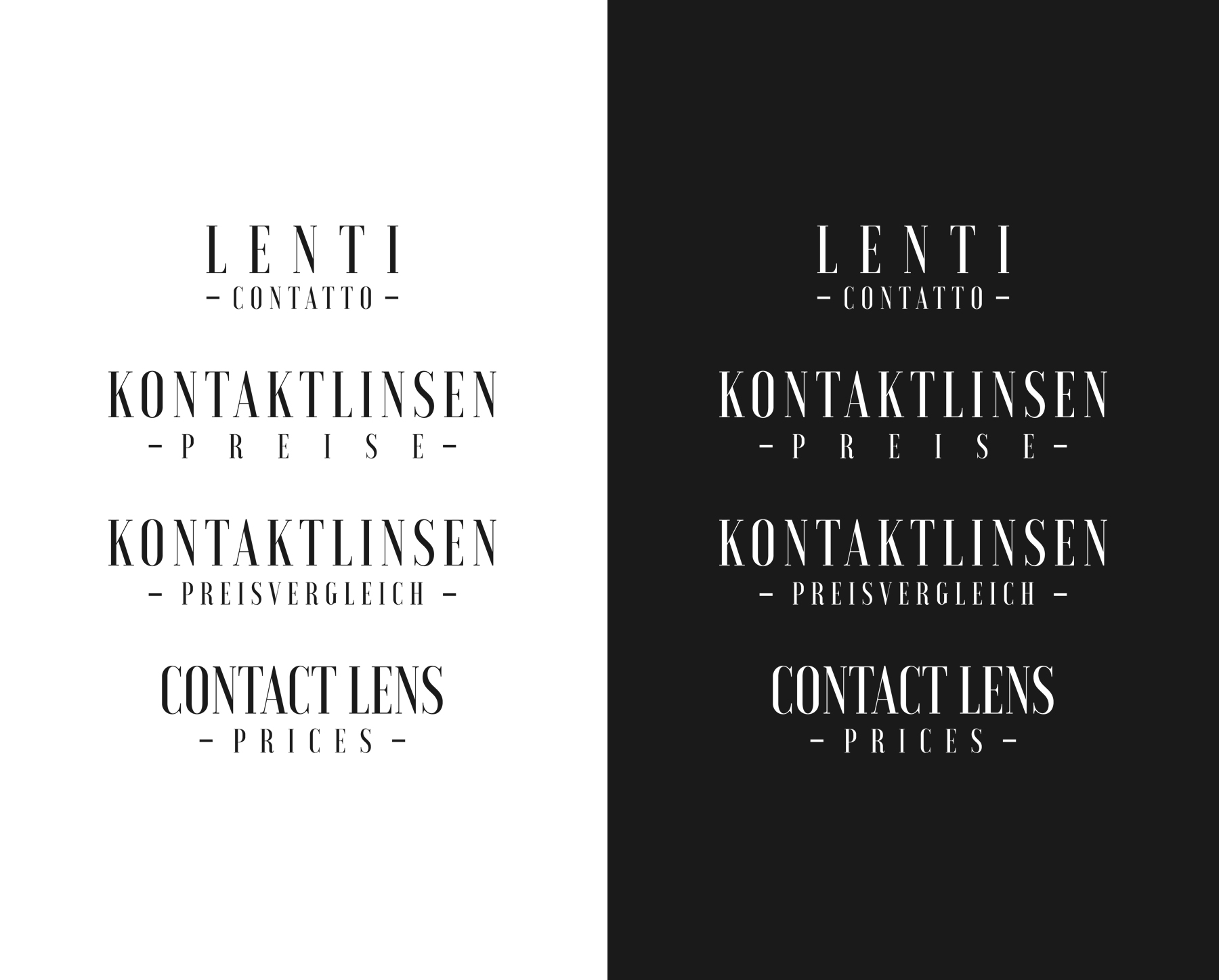 Logo Design by SL Designer for Kontaktlinsen-Preisvergleich GmbH | Design #25698279