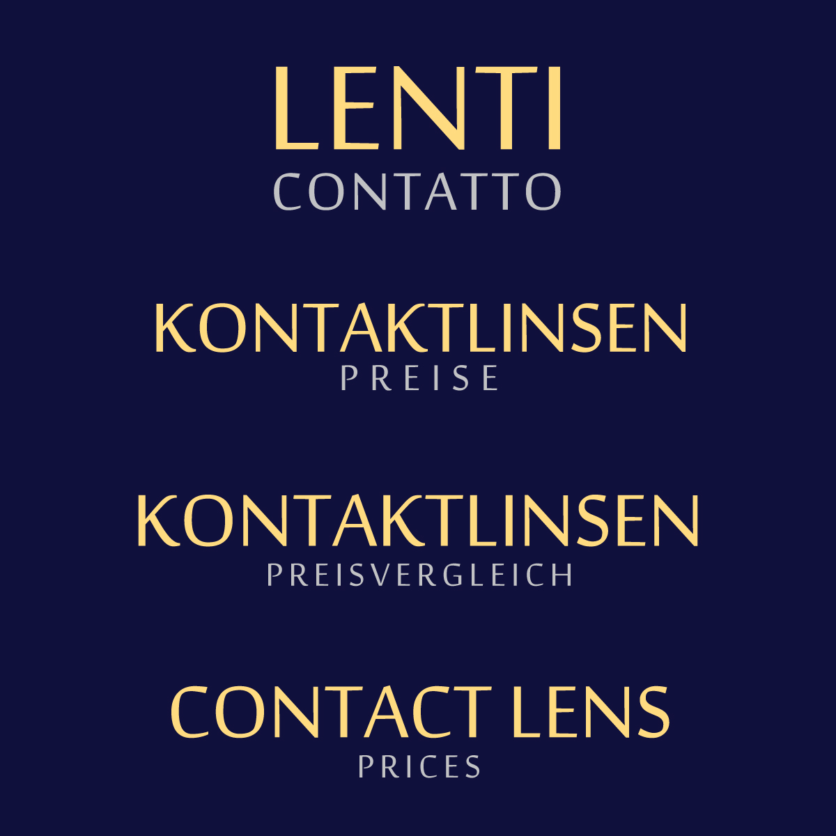 Logo-Design von Rii für Kontaktlinsen-Preisvergleich GmbH | Design #25701756