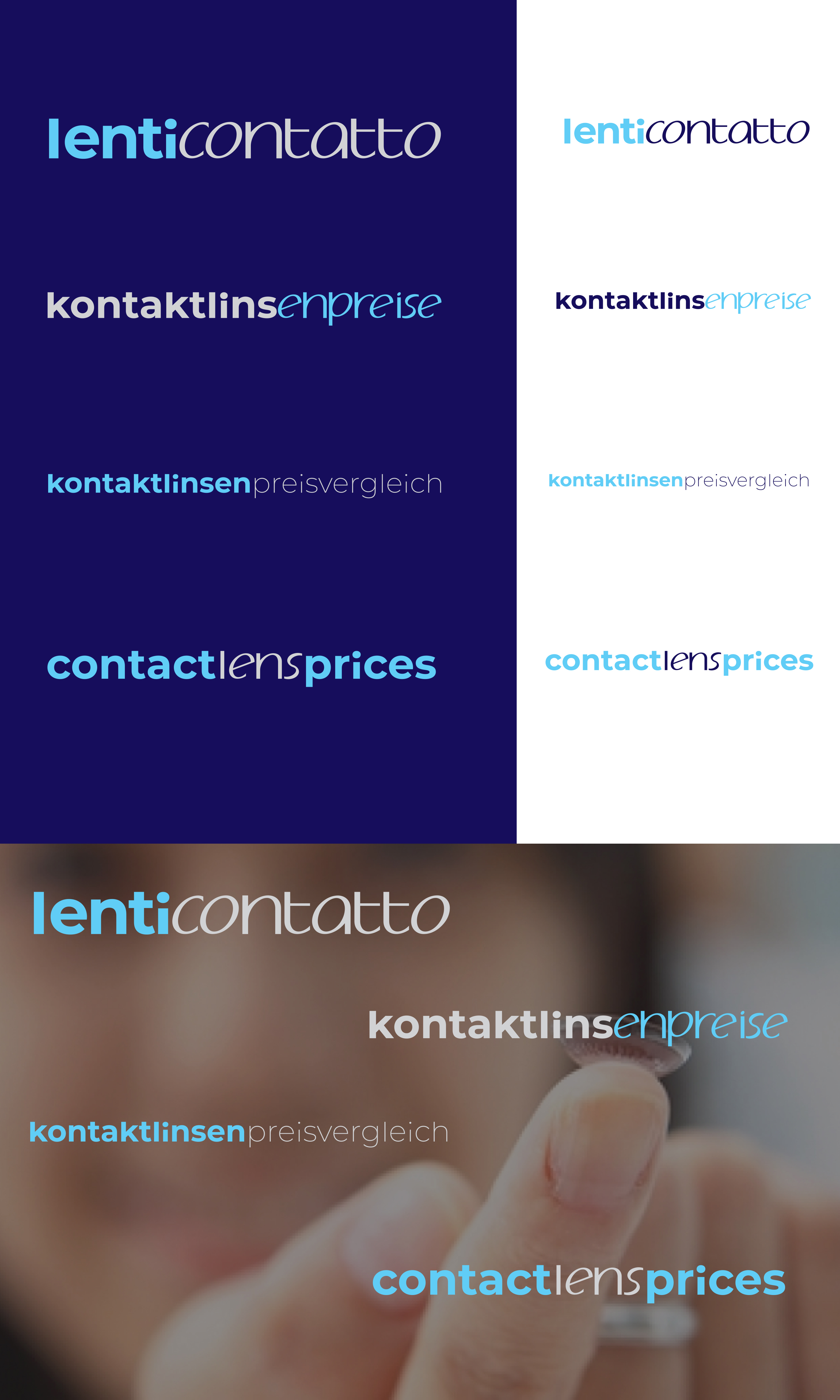 Logo Design by emmanuel 23 for Kontaktlinsen-Preisvergleich GmbH | Design #25698007
