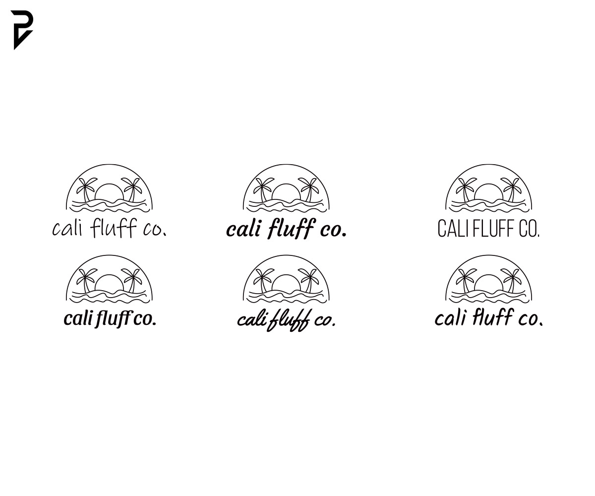 Logo Design by poisonvectors for Cali Fluff Co. | Design #25704026