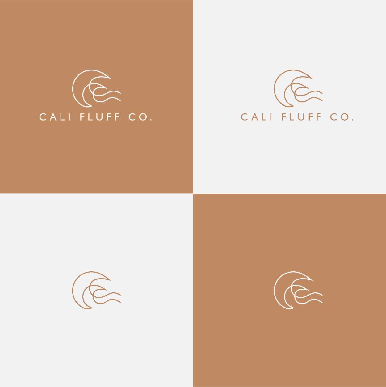 Logo-Design von Irza für Cali Fluff Co. | Design #25730841