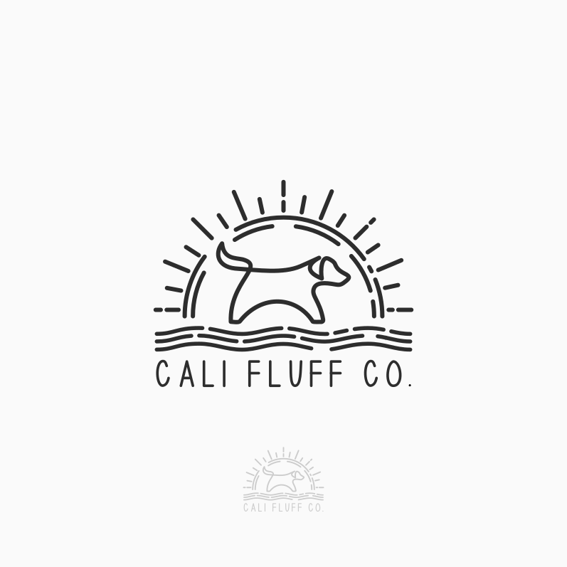 Logo Design by AyoebRoa for Cali Fluff Co. | Design #25705291
