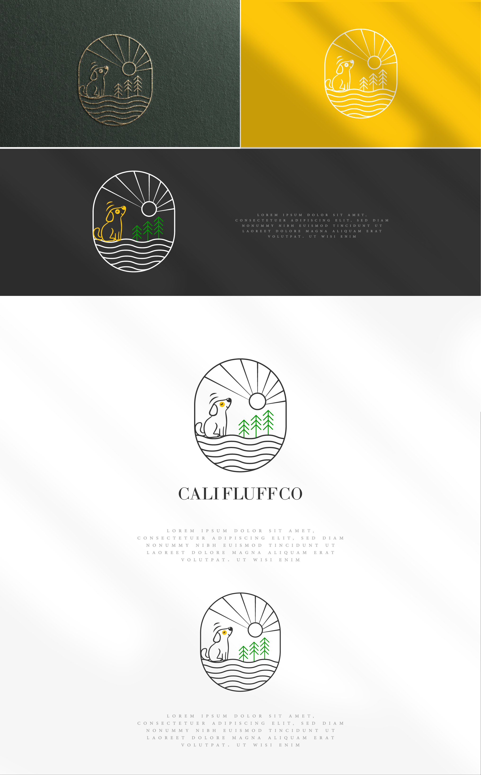 Logo Design by Abdelrahman Ali for Cali Fluff Co. | Design #25710846