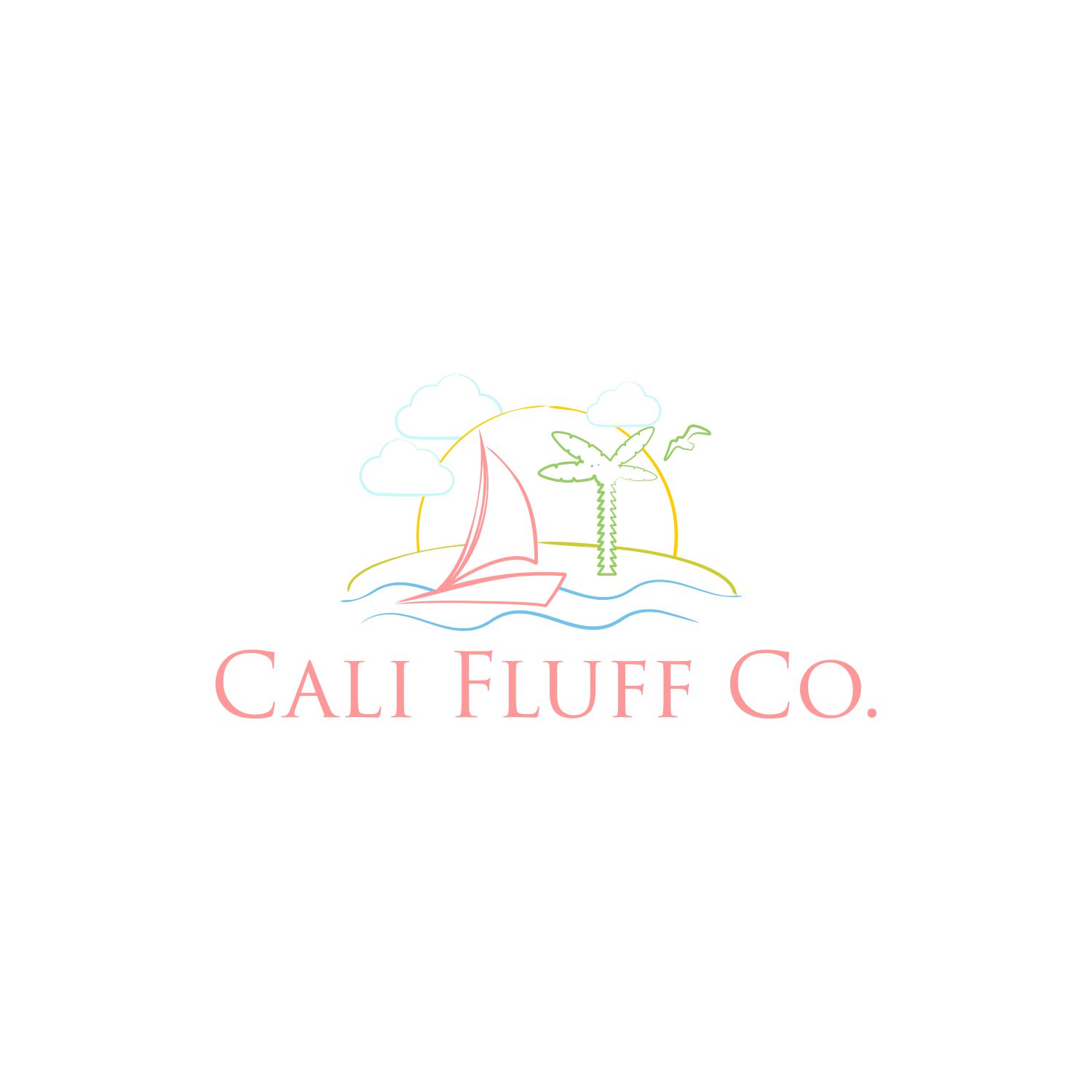 Logo Design by A10 for Cali Fluff Co. | Design #25740184