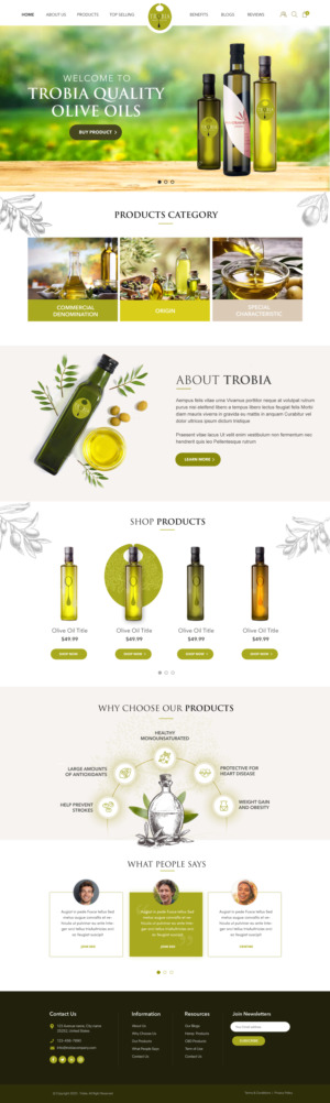Web Design by Blue Sparrow for this project | Design: #25709499