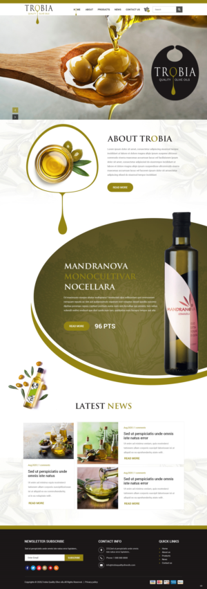 Web Design par pb pour ce projet | Design : #25710234