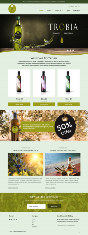 Web Design par pb pour ce projet | Design : #25710239