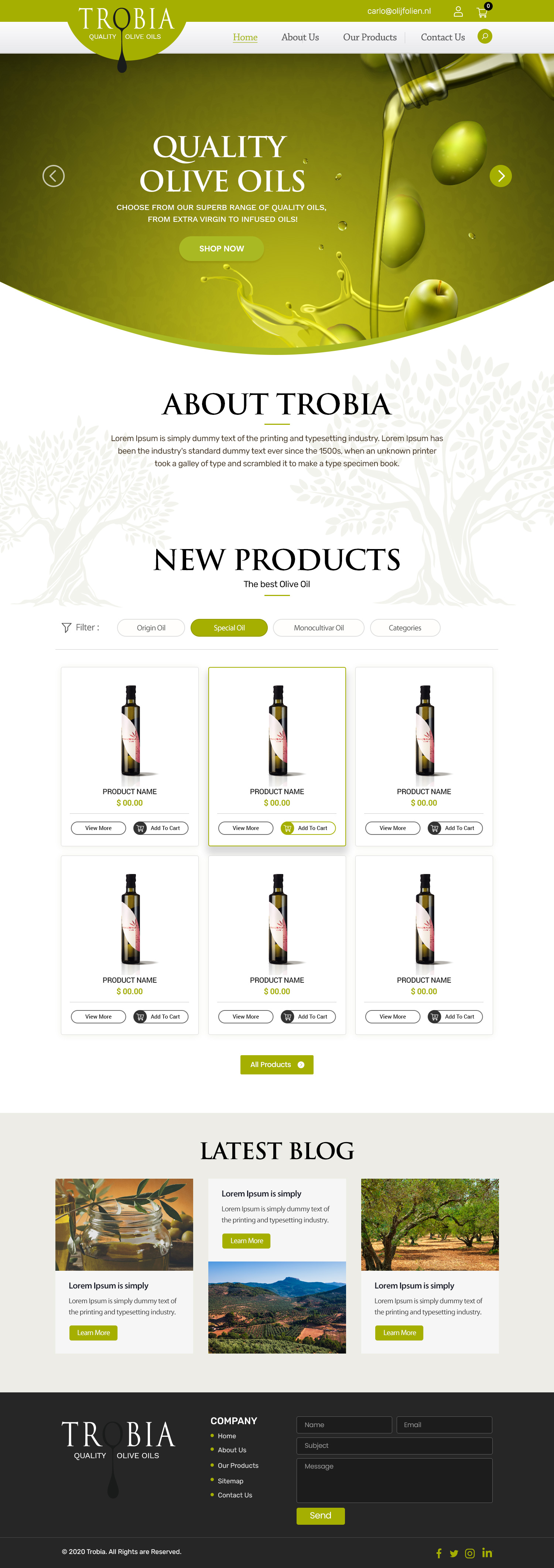 Web Design by Shijo John for this project | Design #25707632