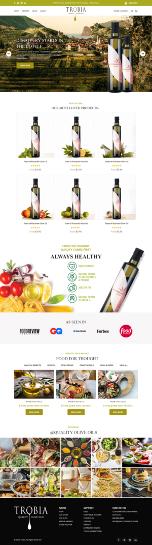 Web Design by Titan Eagle for this project | Design: #25707736