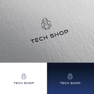 TECH SHOP | Logo Design by Rii