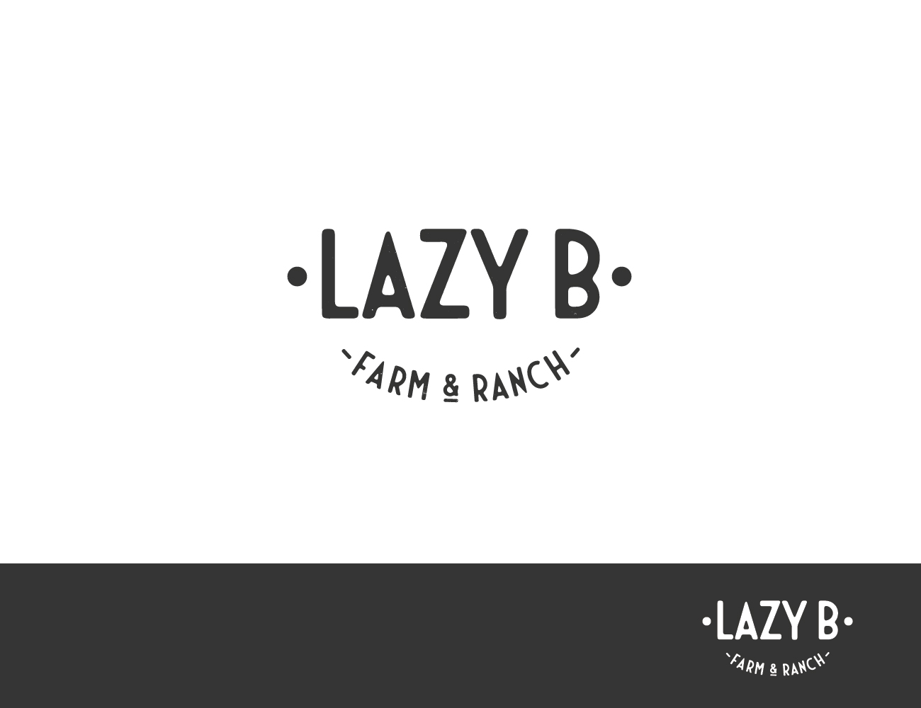 Logo Design by WAVE d3sign for Lazy B Farm & Ranch | Design #25744149