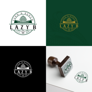 Logo Design by TonySg for Lazy B Farm & Ranch | Design #25724632