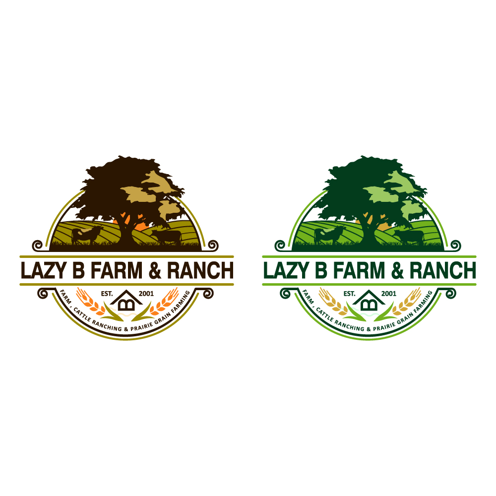 Logo Design by Anekaa for Lazy B Farm & Ranch | Design #25706179
