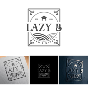 Logo Design by michellefrances for Lazy B Farm & Ranch | Design: #25747285